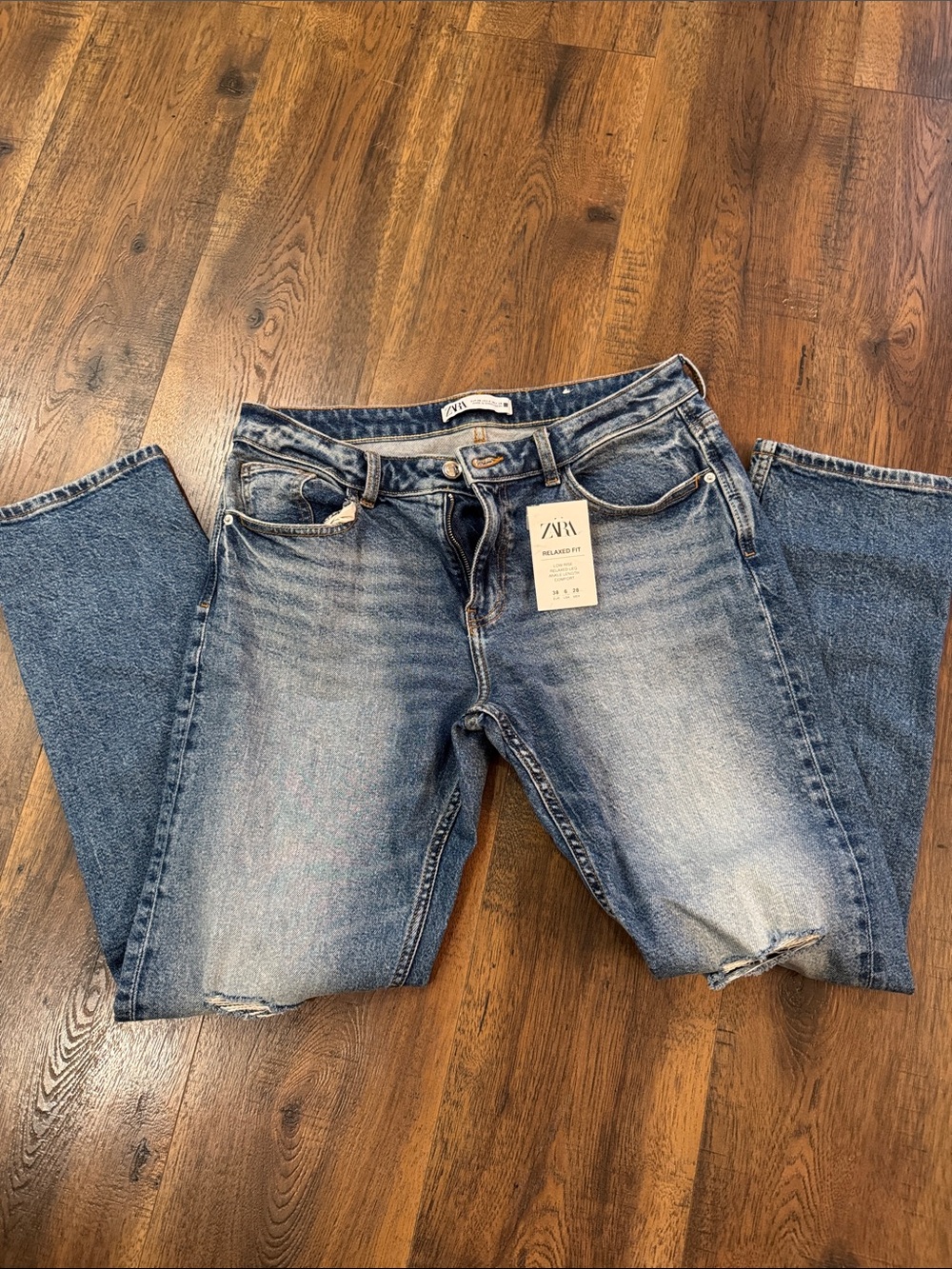 Zara Straight-Leg Jeans
